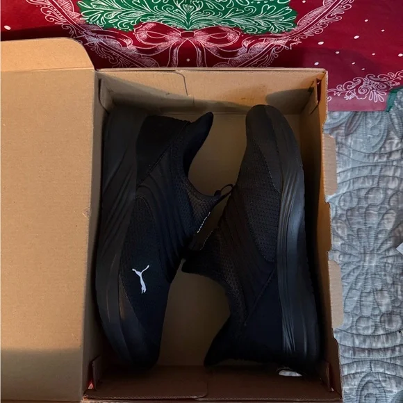 Puma Sofie2 Black slip on sneaker 8 - Picture 11 of 12